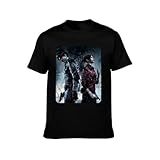 Leon Kennedy & Claire Redfield Residence Evil 2 Remake Premium Unisex T-Shirt Black XXL