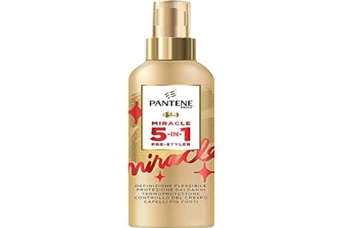 Pantene Pro-V Miracle 5 en 1 Pre-Styler - Espray para el cabello sin aclarado, protección térmica, para cabello flexible y maleable en cualquier estilo, 200 ml