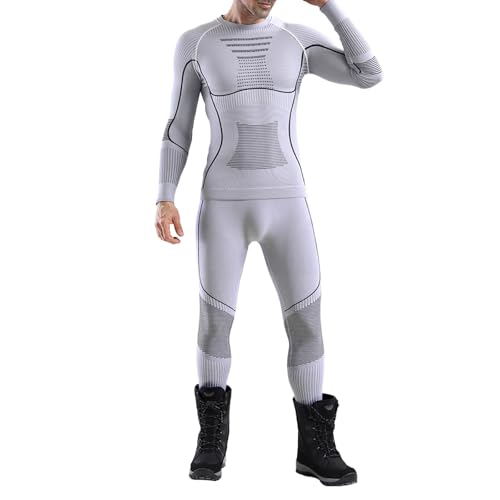 Pantalon pour le cyclisme et haut thermique ensemble homme pour le sport d'hiver
