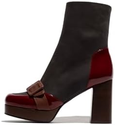 Fly London Damen Efol352fly Fashion Boot, Int Rust Grey Cognac, 36 EU
