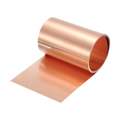 Feuille de cuivre 2500 mm pour projet électricité et blindage EMI guitare