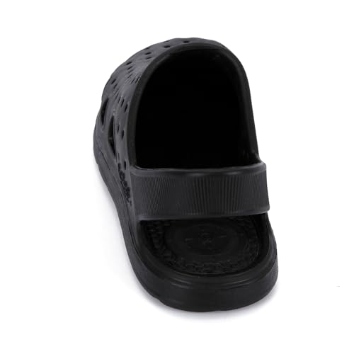 Image of Totes Kids' Everywear Lightweight Waterproof Contoured Splash and Play Clog Sandals with Strap
