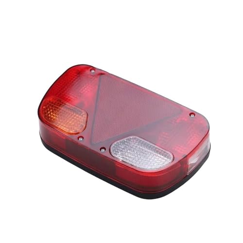 Feu arrière de remorque 12V avec faisceau de câbles à 5 cœurs pour camion et caravane x2