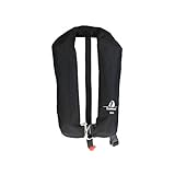 12skipper Automatik-Rettungswesten 165N/300N ISO UML | versch. Varianten (Schwarz, 165N Harness)