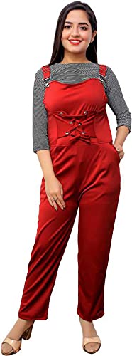 Girls Casual Wear Slim Fit Stretchable Soft Fabric Jumpsuit