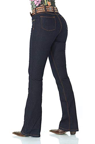 Calça Jeans Feminina Cowboy ST Lycra Boot Cut Lisa