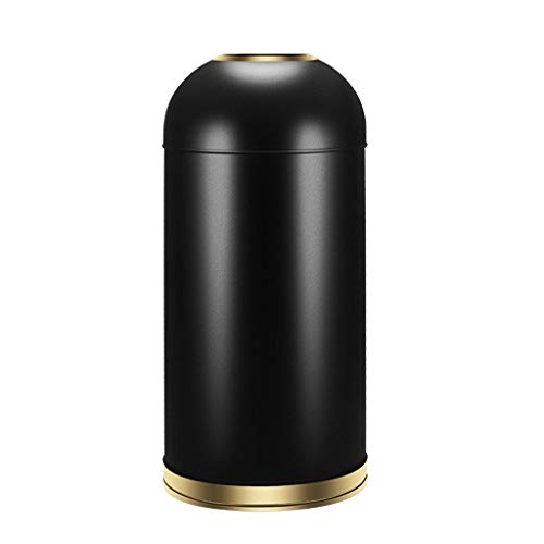 Caneca de basura interior/exterior acero inoxidable 52 galones