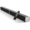 MZEIBO Sound Bar for Smart TV, 80W Bluetooth Soundbar 2 in 1 Detachable Design, Deep Bass, Home Theater Surround Sound, ARC/Optical/AUX Connections for TV/PC/Gaming/Projectors