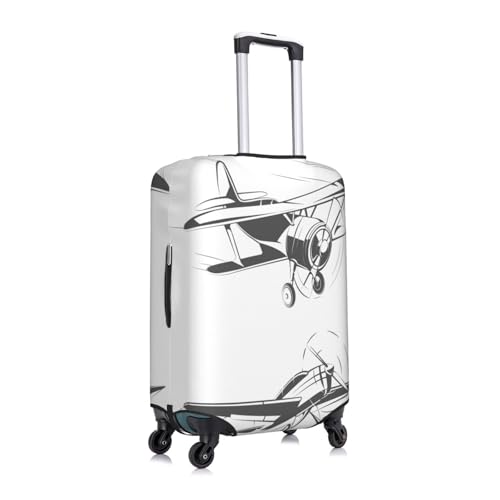 Plane Aircrafts Airplane Luggage Cover for Suitcase, Suitcase Cover Protector Fit 29-32 Inch Luggage Travel Accessories, XL3