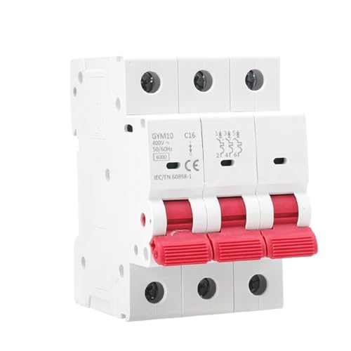 Disjoncteur triphasé 50A courbe C pour sécuriser les lignes électriques 400V - 2