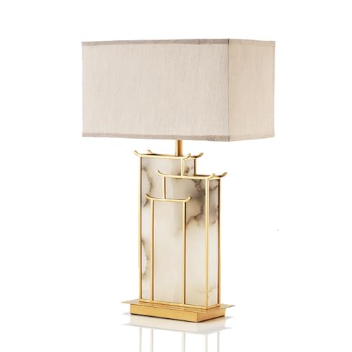 Lampe de bureau créative en marbre pour éclairer votre salon de villa