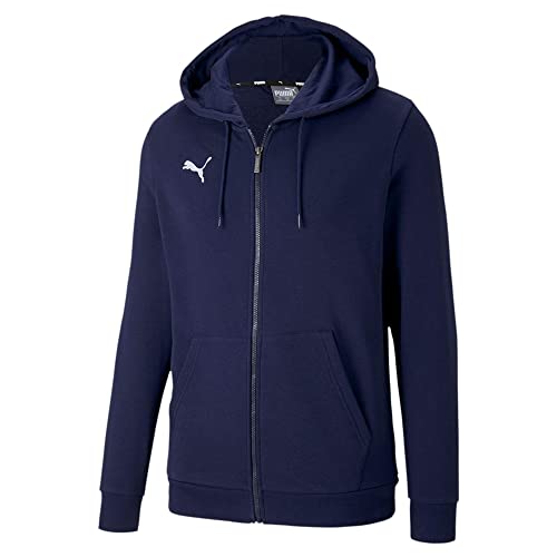 PUMA Herren, teamGOAL 23 Casuals Hooded Jacket Kapuzenjacke, Peacoat, L