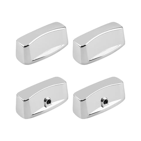 YIGUCS Range Valve Knob for Kitchen Gas Stove, Oven Hob Panel Control Knob, Fit for Analysis/Jade/Cecil/Montague/Vulcan Hart, Upgrade Replacement Commercial Grill Chrome Knobs Cover