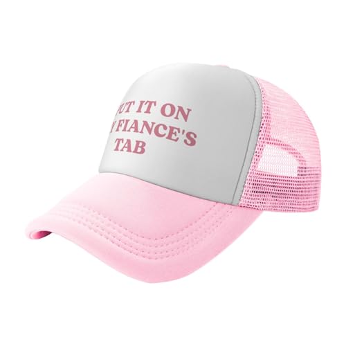 Image of Funny Trucker Hats for Women Hot Pink Funny Gag Baseball Cap for Girls Women Men Hat