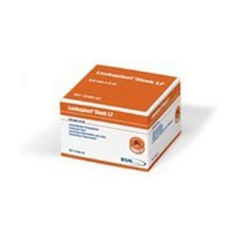 Leukoplast Sleek Waterproof Adhesive Surgical Tape 2.5cm x 5m x 12 Cover