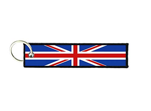 Akachafactory Port cles Clef cle Homme Tissu Drapeau Royaume uni Anglais Union Jack Anglais