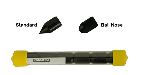 T&T Tools Standard Replacement Tips for 3/8" Soil Probe Rods - Compatible with Smart Stick & Mighty Probe - Ideal for Locating, Plumbing, Landscaping & Gardening Tools - Durable Metal Rod Tips, 6-Pack