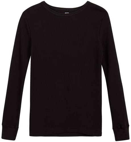 Image of ONLY BOYS' Thermal Underwear Set - 2 Piece Waffle Knit Top and Long Johns (2T-16)