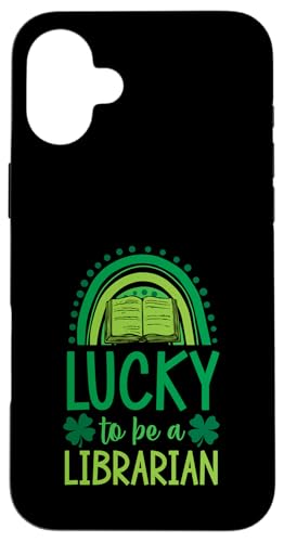 Lucky To Be A Librarian �{�[�z�[ ���C���{�[ ���p�g���b�N�f�[ �X�}�z�P�[�X iPhone 16 Plus �p