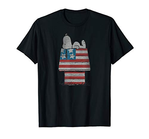Peanuts Snoopy American House T-Shirt