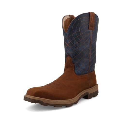 Image of Twisted X Men's 11 inch Pull On Nano Composite Toe UltraLite X Western Work Boot