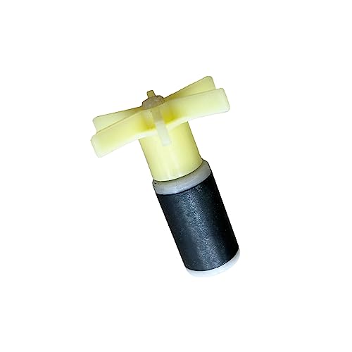JZSMY For Lay Z Spa Water Pump E02 Fix Replacement Rotor Impeller with Stainless Steel Shaft (Yellow), White and Yellow - Image 3