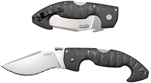 Image of COLD STEEL Spartan 4.5 in Japanese AUS10A Blade Tactical Pocket Folding Knife w /Tri-Ad Lock and Griv-Ex Handle w /Steel Liners