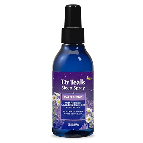 Image of Dr Teal's Sleep Spray with Melatonin & Essential Oil Blend, 6 fl oz