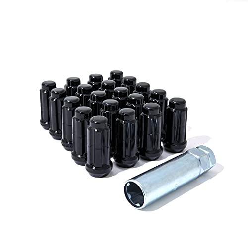Image of Gorilla Automotive K5TS-14150BGR 5Lug 14-1.50 Spline WIK Truck Blk Gor