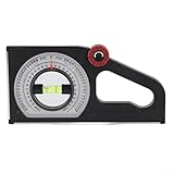 Jotekonoby 140 Grad Winkelmesser mit Magnetfuß für den Bau - Digitaler Neigungsmesser Winkelmesser Werkzeug für präzise Neigungsmessung