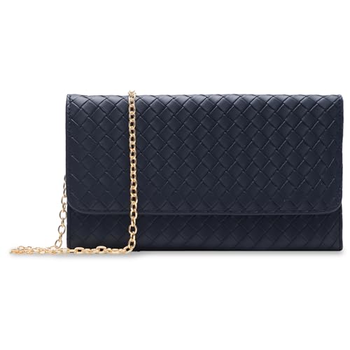Image of U+U Small Crossbody Bags for Women, Cell Phone Purse Mini Clutch Bag with Removable Chain, Card Slots - Lightweight Purse