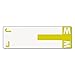 Smead Alphaz Ncc Color-coded Name Label 67161 - 3.12 Width X 1.15 Length - 100 / Pack - 5/sheet - Yellow