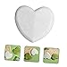 Beatifufu Jade Scraping Massage Tool Heart-shaped Natural Gua Board for Facial Massage Portable and Lightweight Safe for All Skin Types for Home
