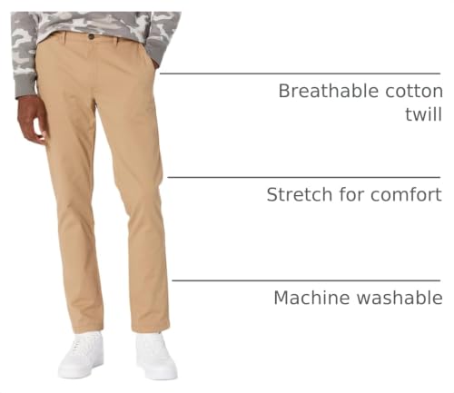 Image of Amazon Essentials Men's Casual Stretch Chino Pant