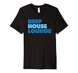deep house lounge radio logo t-shirt