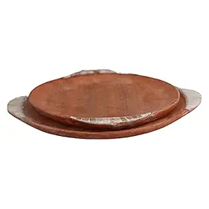 Biswa Bangla Natural Wood and Shell Tray (BBMCHCW009)
