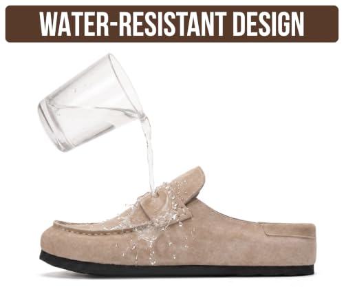 Image of Project Cloud 100% Genuine Leather Clogs for Women Footwear 2026 | Memory Foam Insole Womens Clogs; Non-Slip Outsole Mules for Women Footwear; Lightweight Women's Mules & Clogs Fall Shoes