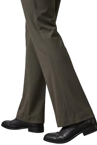 Image of Men's Trendy Bootcut Trousers - Modern Flared Fit | Premium Formal Pants