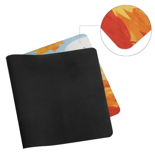Burnt Orange Desk Pad Escritorio Impermeable Grande miniatura 7