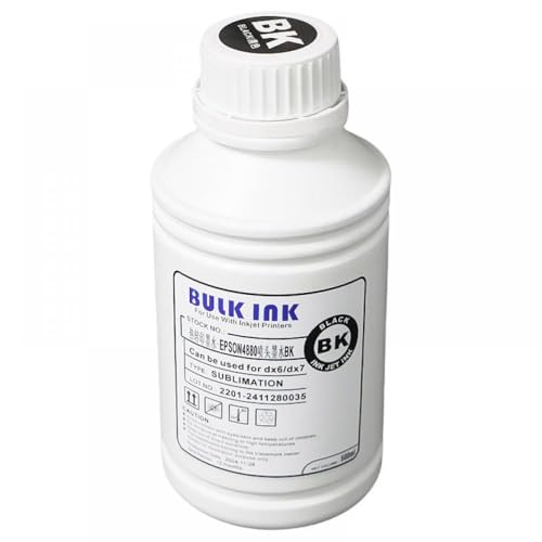 Encre de sublimation de haute densité noire pour transfert thermique P800