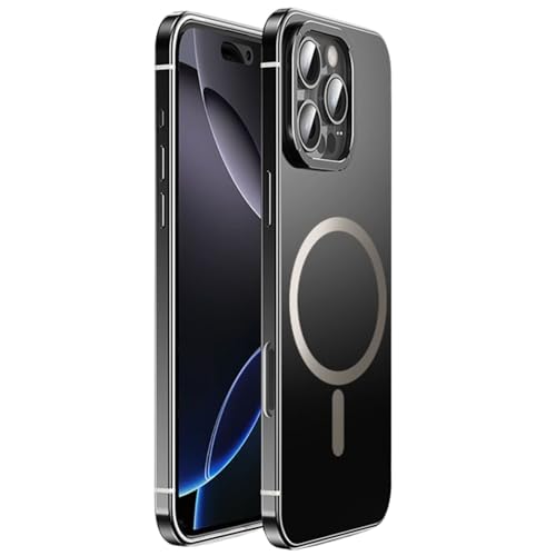 Coque iPhone 16 Pro Max MagSafe ultra fine en acier inoxydable
