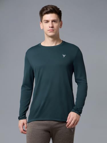 Image of TECHNOSPORT Men's Slim Fit T-Shirt - (MTOR17) Pack of 1