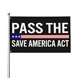 Pass The Save America Act Flags 3x5ft Outdoor Yard Garden Decoration Single Flag