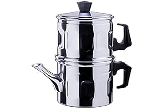 ILSA Caffettiera Napoletana Diamante, Alluminio, Tazze 1-2, cl 15