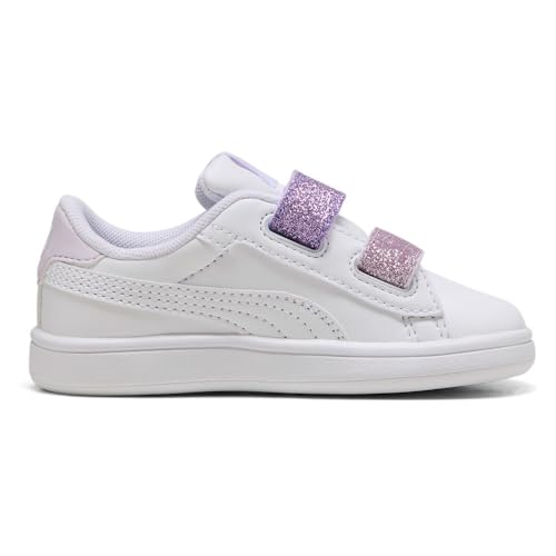 Baskets Puma violettes et blanches légères pour vos sorties urbaines décontractées