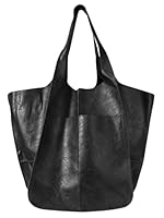 QKFON Damen Große Handtasche PU Leder Satchel Arbeit Tote Schultertaschen Geldbörse Weiche Crossbody Übergroße Tasche Geschenk für Mädchen Frauen Geburtstag Valentinstag Muttertag 70x40x28cm