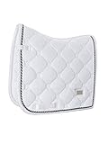  Equestrian Stockholm schabracken Dressur Dressurschabracken (Dressurschabracke Full, White Perfection)