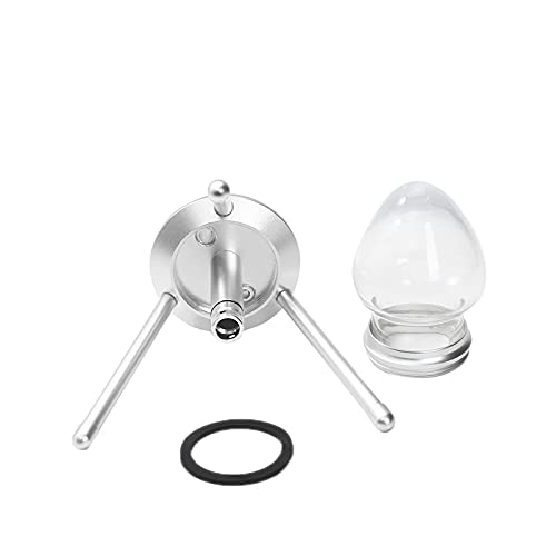 AMAZOM Shisha-Set, Acryl-Diamant-Shisha: Keramische Shisha-Schüssel Mit 1 Shisha-Schlauch Kunstlederschlauch Kohlenzange… – Bild 5