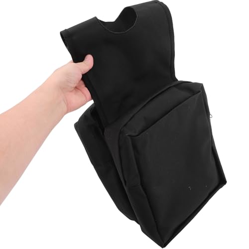 Bolsa de almacenamiento para herramientas de motocicleta Alforja lateral delantera negra para ATV y accesorios off-road miniatura 4