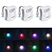Ailun Toilet Night Light 3Pack Motion Activated LED Light 8 Colors Changing Toilet Bowl Illuminate Nightlight for Bathroom Battery Not Included Perfect Decorating Combination with Faucet Light